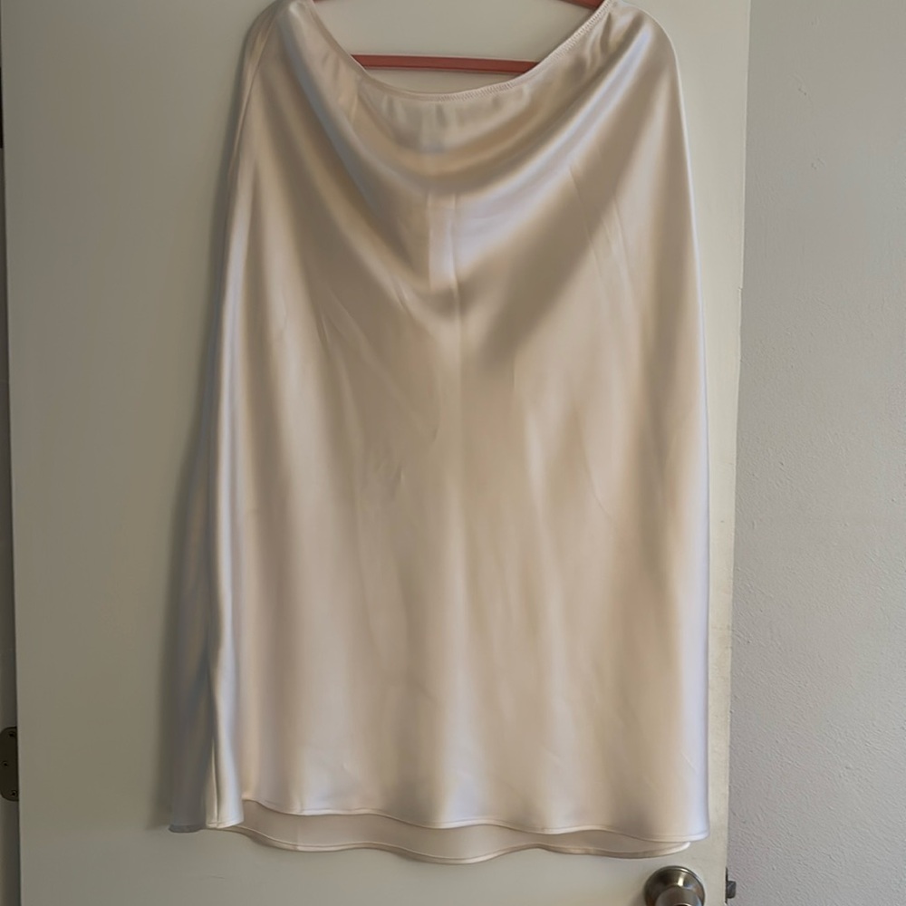 Mango midi satin skirt - Picture 6 of 8